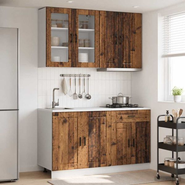 Кухненски единица PORTO 4 pcs Старо дърво Инженерна дървесина