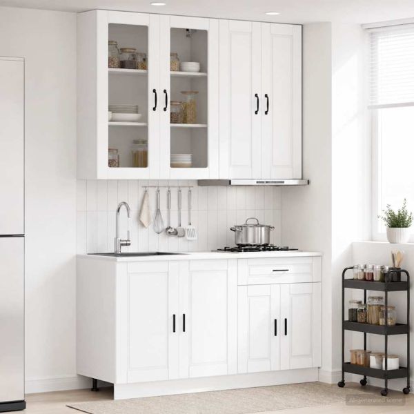 Кухненски единица PORTO 4 pcs Бяло Инженерна дървесина