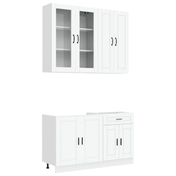 Кухненски единица PORTO 4 pcs Бяло Инженерна дървесина