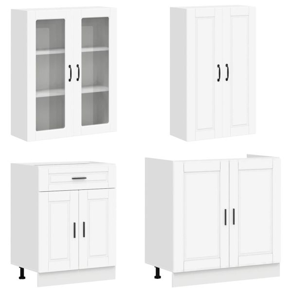 Кухненски единица PORTO 4 pcs Бяло Инженерна дървесина