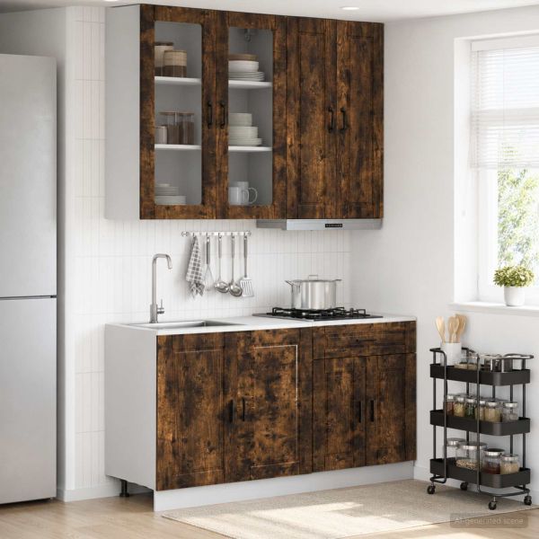 Кухненски единица PORTO 4 pcs Опушен дъб Инженерна дървесина