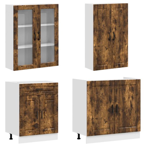 Кухненски единица PORTO 4 pcs Опушен дъб Инженерна дървесина