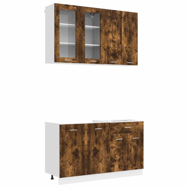 Кухненски единица LYON 4 pcs Опушен дъб Инженерна дървесина