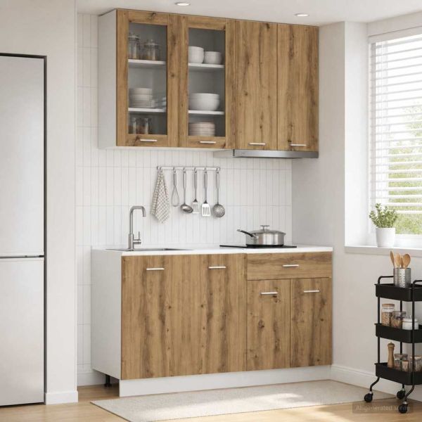Кухненски единица LYON 4 pcs Дъб артизан Инженерна дървесина