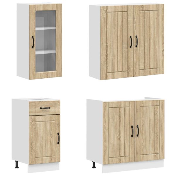 Кухненски единица LUCCA 8 pcs Дъб сонома Инженерна дървесина