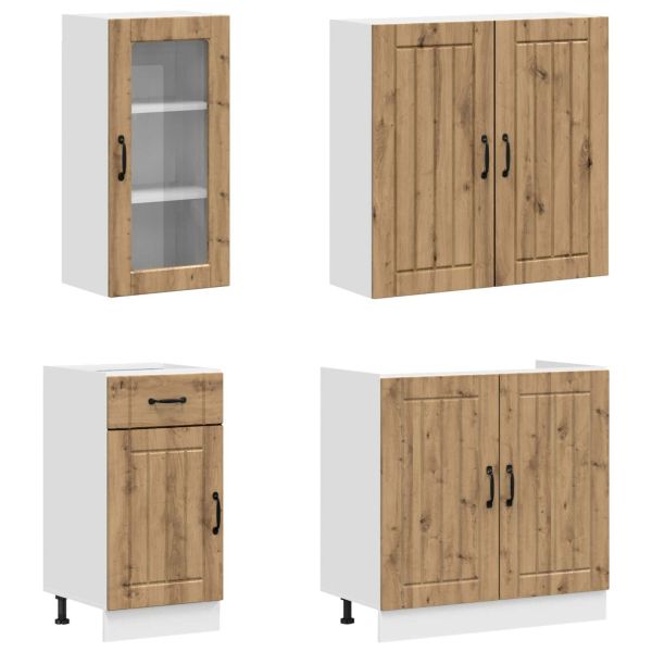 Кухненски единица LUCCA 8 pcs Дъб артизан Инженерна дървесина