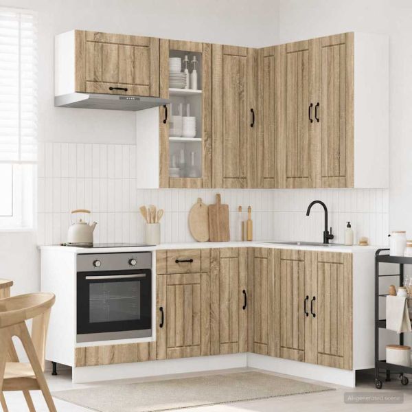 Кухненски единица LUCCA 8 pcs Дъб сонома Инженерна дървесина