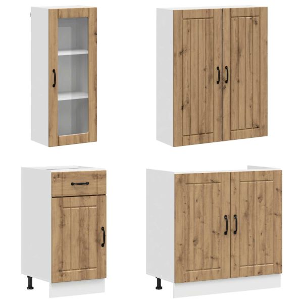 Кухненски единица LUCCA 8 pcs Дъб артизан Инженерна дървесина