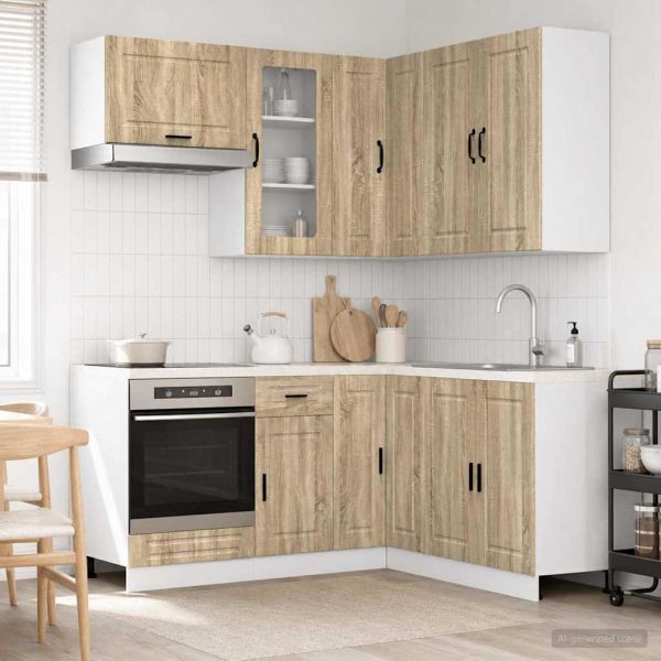 Кухненски единица PORTO 8 pcs Дъб сонома Инженерна дървесина