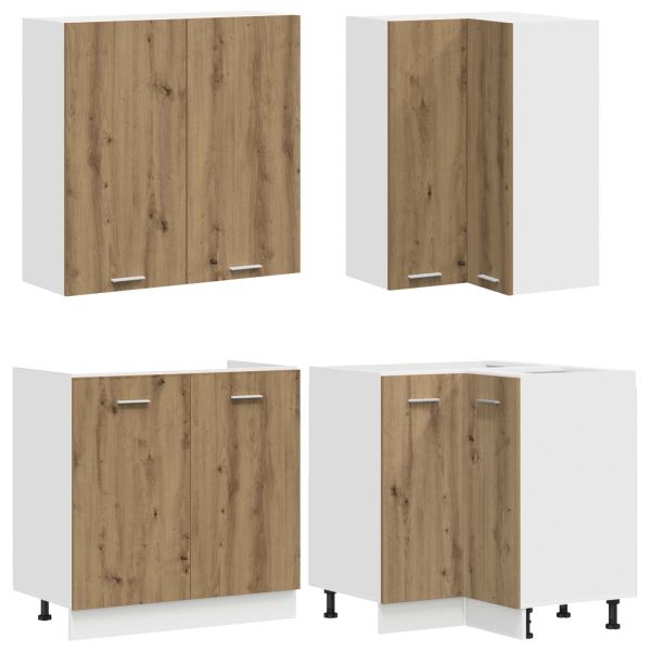 Кухненски единица LYON 8 pcs Дъб артизан Инженерна дървесина
