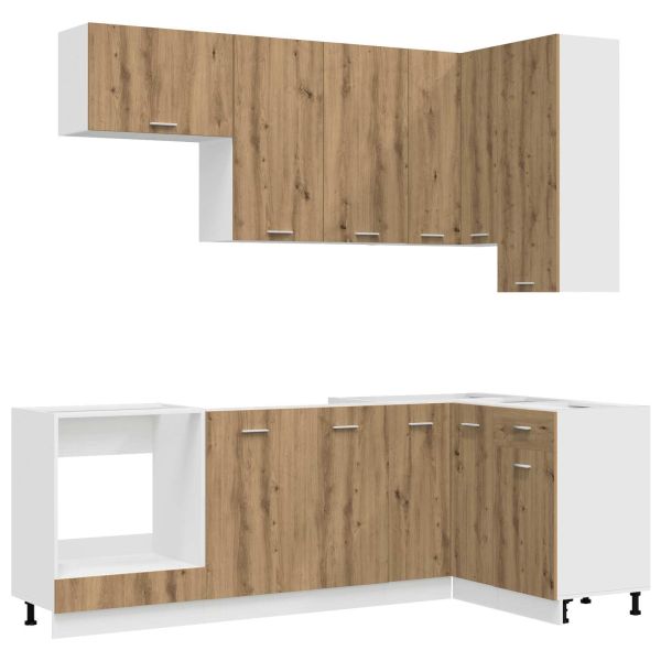 Кухненски единица LYON 8 pcs Дъб артизан Инженерна дървесина