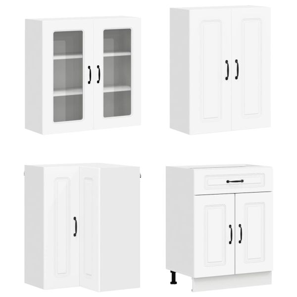 Кухненски единица KALMAR 8 pcs Бяло Инженерна дървесина
