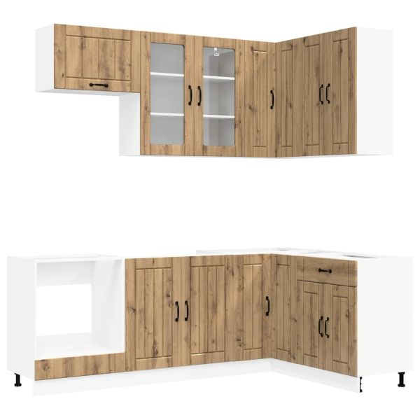 Кухненски единица LUCCA 8 pcs Дъб артизан Инженерна дървесина