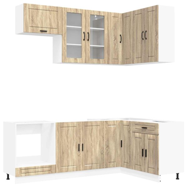 Кухненски единица PORTO 8 pcs Дъб сонома Инженерна дървесина