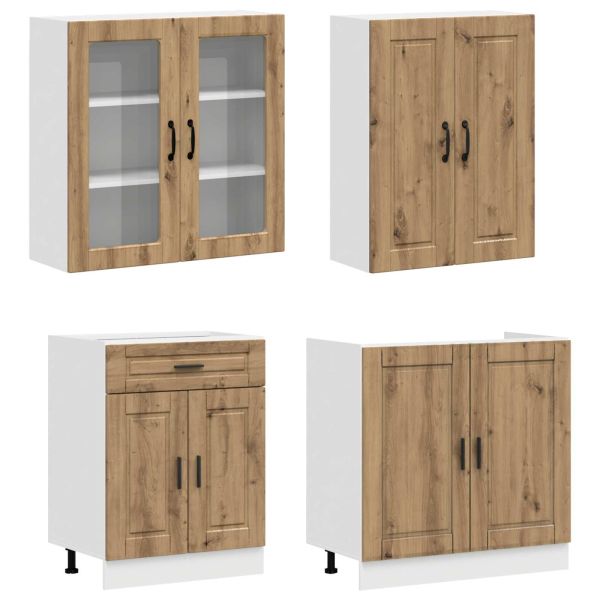 Кухненски единица PORTO 8 pcs Дъб артизан Инженерна дървесина