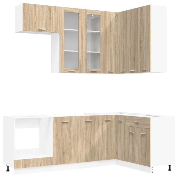 Кухненски единица LYON 8 pcs Дъб сонома Инженерна дървесина