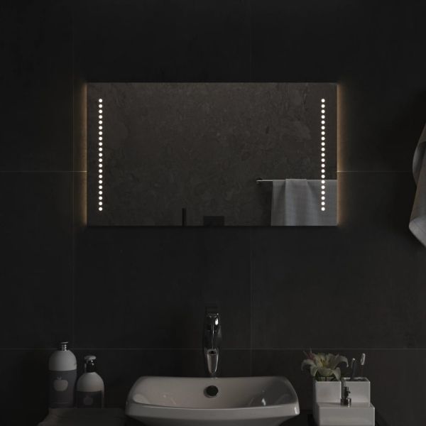 LED огледало за баня, 40x70 см