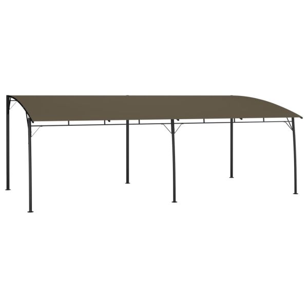 Градинска тента сенник, 6x3x2,55 м, таупе