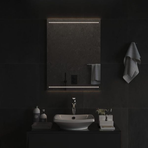 LED огледало за баня, 60x80 см