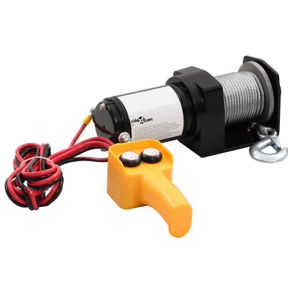 Електрическа лебедка, капацитет 907 кг, 12 V