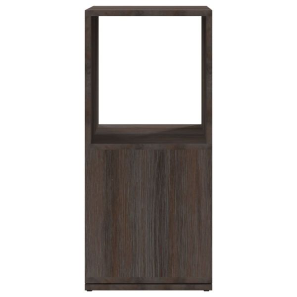 Въртящ се шкаф сив дъб сонома 34,5x34,5x75,5 см инженерно дърво