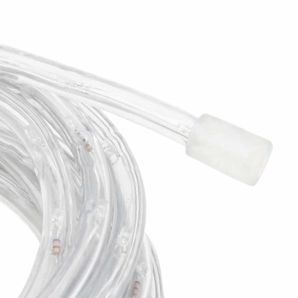 Светещ маркуч с 1200 светодиода многоцветен 50 м PVC