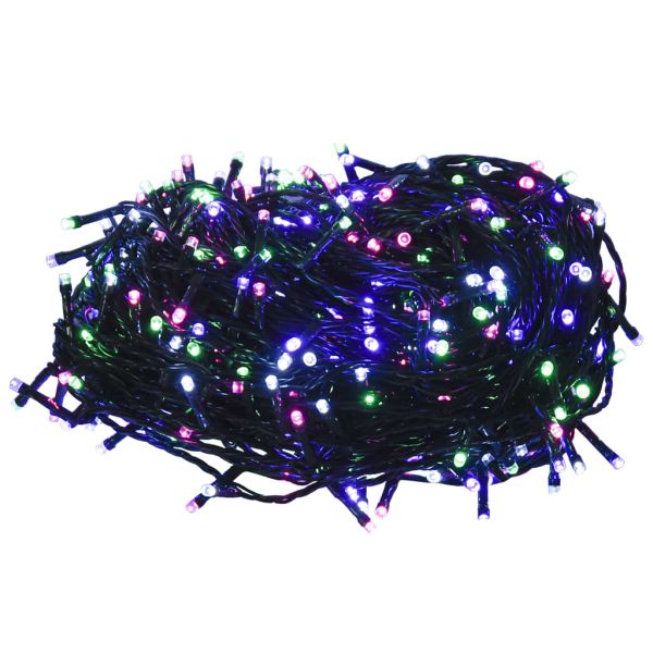 LED стринг с 2000 LED пастелен многоцветен 200 м PVC