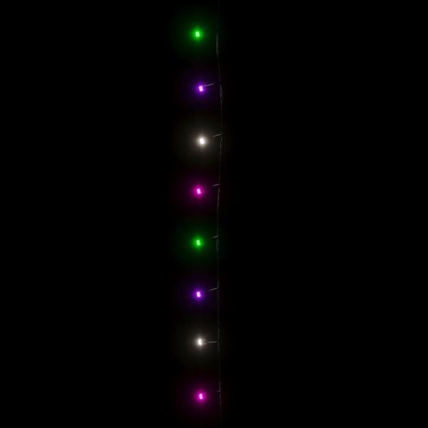 LED стринг с 2000 LED пастелен многоцветен 200 м PVC