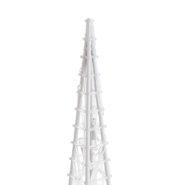 Комплект акрилни декоративни LED елхи конуси сини 60/90/120 см