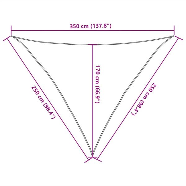 Платно-сенник, 160 г/м², червено, 2,5x2,5x3,5 м, HDPE