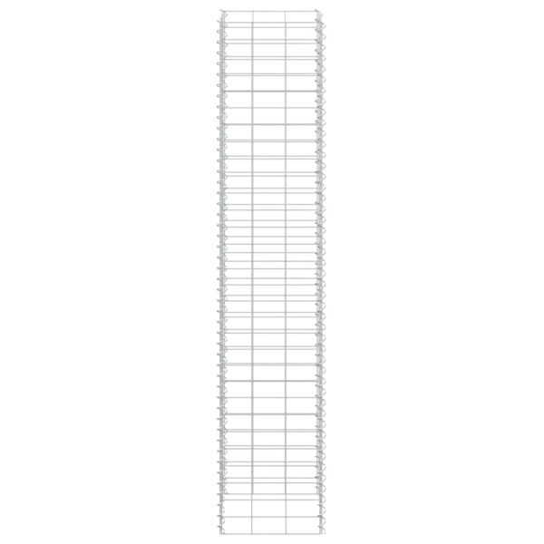 Габиони повдигнати лехи, 3 бр, 30x30x150 см, желязо