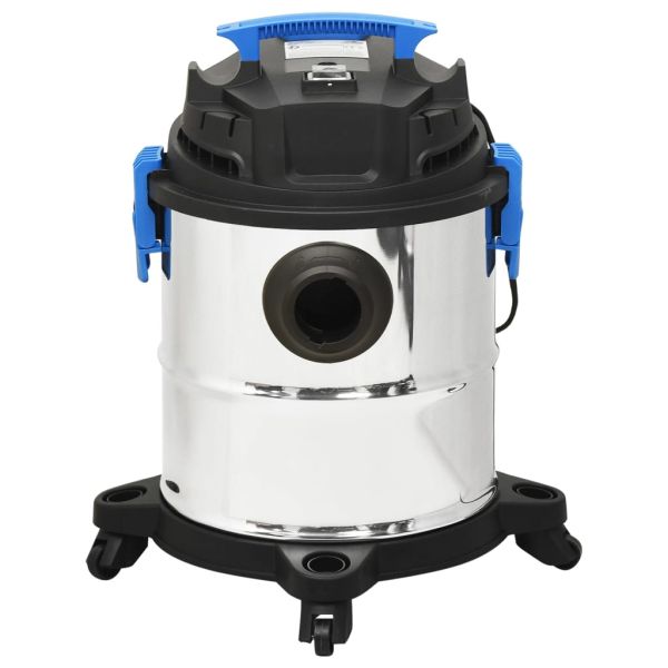Прахосмукачка за мокро и сухо почистване 1200 W 20 л сребриста
