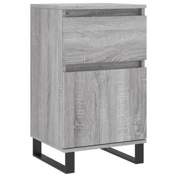 Бюфети 2 бр сив сонома 40x35x70 см инженерно дърво