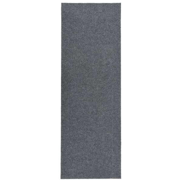 Абсорбиращо мръсотията килимче, 100x350 см, сиво