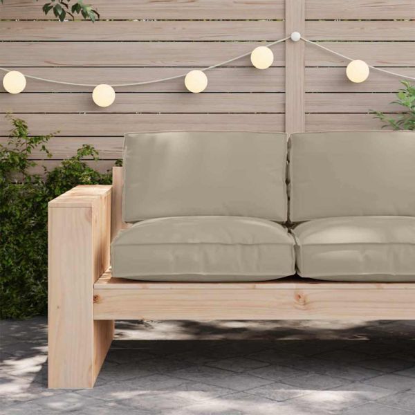 Възглавница Таупе 80 x 80 x 12 cm Оксфордска тъкан