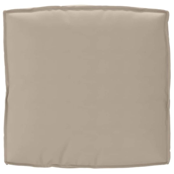 Възглавница Таупе 80 x 80 x 12 cm Оксфордска тъкан