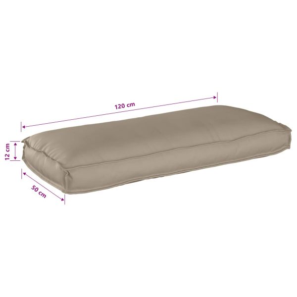 Възглавница Таупе 120 x 50 x 12 см Оксфордска тъкан