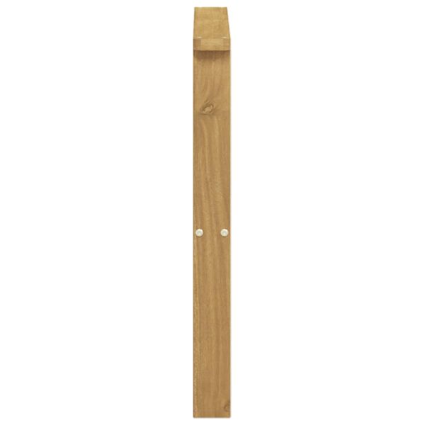Модул с подлакътници 2 бр. Бяло 60 x 6 x 61 см