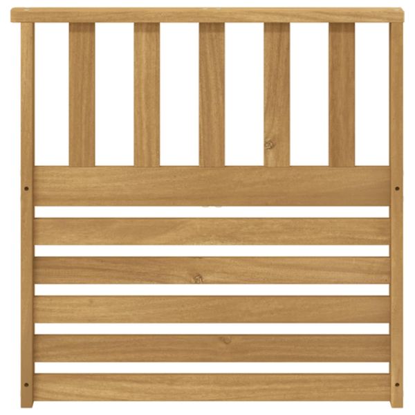 Модул с подлакътници 2 бр. Бяло 60 x 6 x 61 см