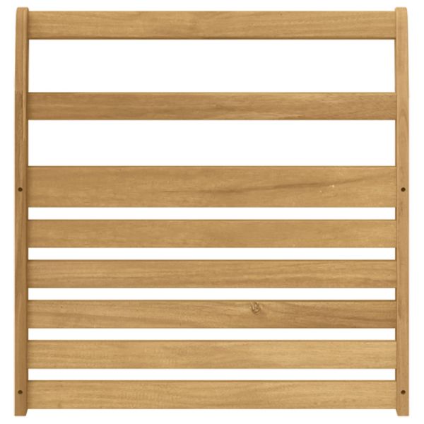 Модул с подлакътници 2 бр. Бяло 58,5 x 8 x 60 см