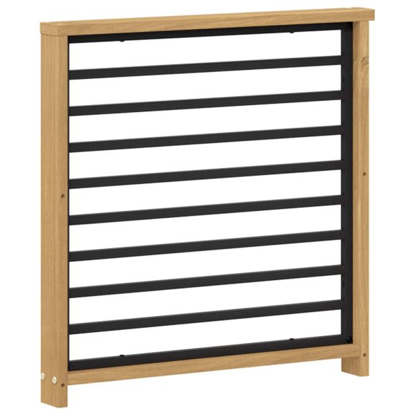 Модул с подлакътници 2 бр. Бяло 60 x 6 x 61 см