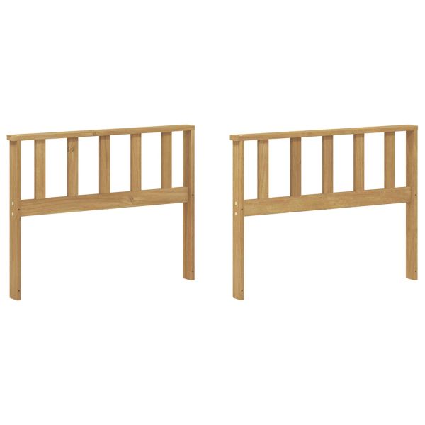 Модул на подлакътници 2 бр. Бяло 80 x 6 x 61 см