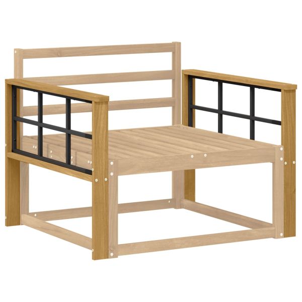 Модул с подлакътници 2 бр. Бяло 80 x 6 x 61 см
