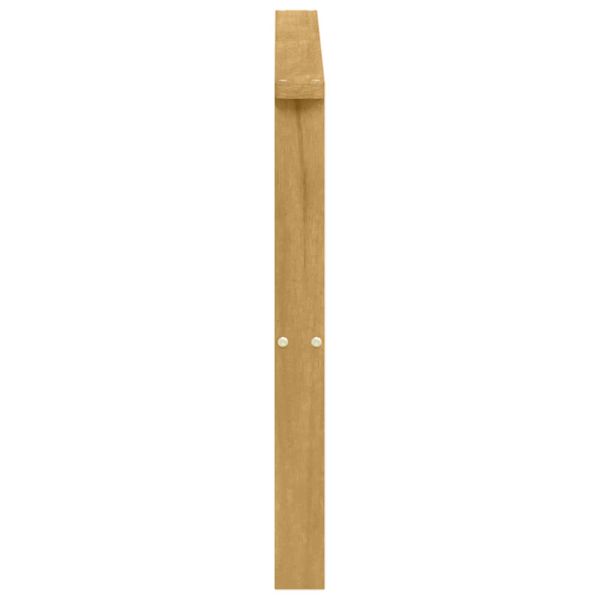Модул с подлакътници 2 бр. Бяло 80 x 6 x 61 см