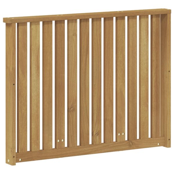 Модул с подлакътници 2 бр. Бяло 80 x 6 x 61 см