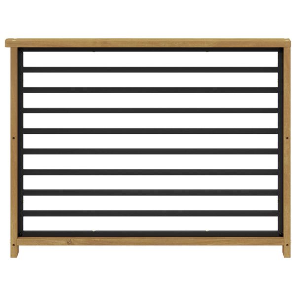 Модул с подлакътници 2 бр. Бяло 80 x 6 x 61 см