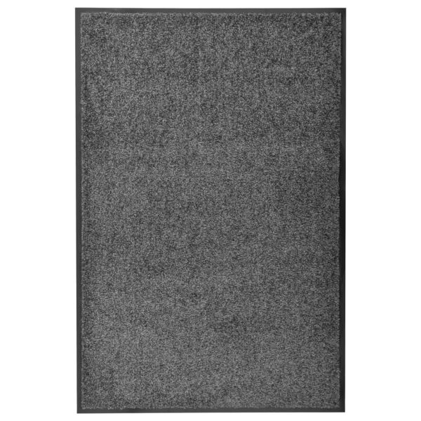 Перима изтривалка, антрацит, 60x90 см