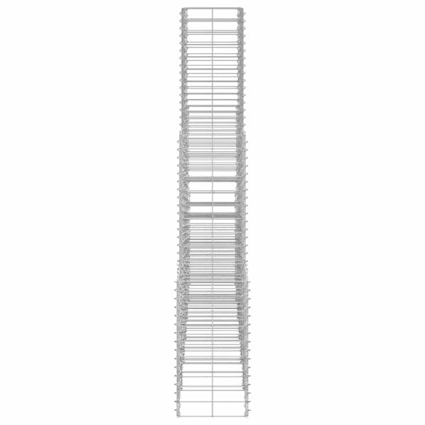 Комплект габионни кошове, 6 бр, поцинкована тел