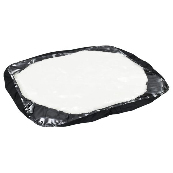 Ръчен разпръсквач за сол, PVC и стомана, 125x74x79 см, 45 л