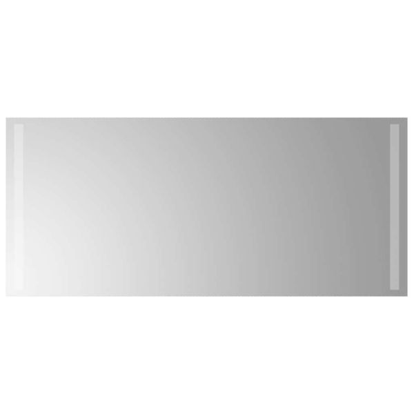 LED огледало за баня, 90x40 см